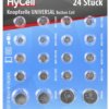 Alkali/lithium-button cell assortment, AG1/AG3/AG4/AG5/AG8/AG10/AG12/AG13/CR1620/CR2016/CR2025/CR2032, 1516-0003