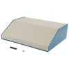 Hammond 1456PK4WHBU Sloped Enclosure 265x356x107mm Aluminium Blue/Beige