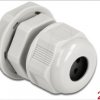 60380 Cable Gland PG9 for round cable with 4 cable entries gy 2 pcs