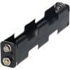 Comfortable BH342-1B 4 x AA Long Battery Holder