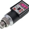 Czujnik ciśnienia, Ø38mm 122long, 0-400bar, 12-32VDC, G1/2 cala A, 2x PNP NC/NO, 0-10V/4-20mA DW343116