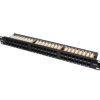 Patch panel UTP kat. 6, 48 portów (PGF-6UTP48-B9) GETFORT