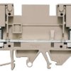 Disconnect/test-disconnect terminal block, screw connection, 6.0 mm², 41 A, 8 kV, dark beige, 1887220000