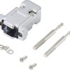 TRU COMPONENTS TC-9878208 Obudowa złącza D-SUB, tworzywo sztuczne, 1 szt.
