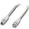 Przewód czujnik-siłownik Złącze A M8 liczba rdzeni 4 długość 600mm Rodzaj A Męskie Złącze B M8