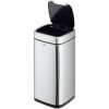 Durable 342223 Garbage Bin 21L Stainless Steel Motion Sensor No Touch
