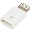 Adapter wtyk IPHONE - gniazdo micro USB