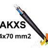 Kabel YAKXS 4x70 mm2 SE (0,6/1kV) ziemny aluminiowy (bębnowy) 110198019 NKT