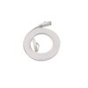 kabel LAN MicroConnect V-UTP6A10W-FLAT-LSZH, 1 szt., RJ45, 10 m, biały