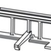 End plate, PA, (W x H x D) 27.2 x 108.2 x 23.8 mm, black, for enclosure, 1057540000