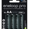 Akumulatorki Panasonic Eneloop PRO NEW R6 AA 2500mAh BK-3HCDE/4BE (blister) - 4 sztuki