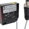 OT17A614, czujnik optyczny, czujnik odbiciowy, 50x50x1 5mm, Sn: 20-450, 10-30V DC, 2x PNP