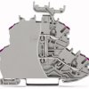 Double level terminal, spring-clamp connection, 0.14-1.5 mm², 2 pole, 13.5 A, 8 kV, gray, 2000-2208/099-000