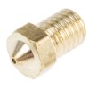 RS PRO Mosiądz 0.8 mm Akcesoria do drukarki 3D Dysza