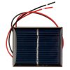 TruOpto OPL30A10101 Solar Module 3V 100mA 0.3W 60x48x3mm with 20cm Flying Leads