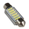 LED C5W 12V 2W BIALA 6LED 12X39MM