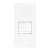 NOEN RJ11, gniazdo modułowe 22,5x45mm telefoniczne RJ11, białe OR-GM-9010/W/RJ11