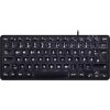 Perixx 11949 PERIBOARD-332 DE Keyboard German QWERTZ Black Backlit
