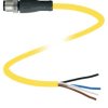 Pepperl+Fuchs 456420 Złącze konfekcjonowane czujnika/aktuatora V1S-G-YE5M-PVC-U, piny: 4, 5 m, 1 szt.