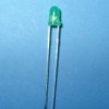 LED 3mm GREEN MATOWA L=28 (100SZT)