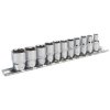 Sealey AK2670 Socket Set 11pc 1/4"sq Drive 6pt Walldrive Imperial