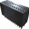 Gniazdo PCB 5 -pinowe raster: 1.27mm Listwa z mikrogniazdami Proste Przewlekany