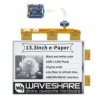 Waveshare 13.3inch e-Paper e-Ink Display HAT For Raspberry Pi, 1600×1200, Black / White, 16 Grey Scales, USB / SPI / I80