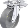 Blickle 936910 L-PO 125G-ST-ELS Rolka obrotowa z blachy stalowej Średnica koła: 125 mm Maksymalne obciążenie: 250 kg 1 s