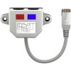 Goobay 68908 Networks Y adapter RJ45 plug 2x RJ45 socket metallic silver