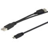 Kabel USB Złącze A USB A Złącze B USB B dł. 900mm Przewód USB USB 2.0