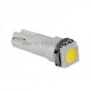 Żarówka samoch. LED 12V T5-WG biała SMD