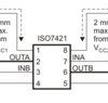 2-channel, 1/1, digital isolator | D | 8 | -40 to 125
