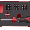 Zestaw końcówek do wkrętaka l. elementów: 38 rozmiar: 25 mm Zestaw wkrętaków momentowych Teng Tools