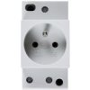 Gniazdo Modułowe 2P+Z 10/16A 230V Na Szynę 002414010