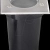 10375 Recessed ground spotlights, GU10 socket, black, square, IP67