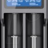 Micro USB charger, Li-ion, 2-slot, LCD display