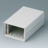 ABS shell housing, (L x W x H) 142 x 77 x 57 mm, gray white (RAL 9002), A9408443
