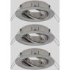 Paulmann 92485 Choose Recess-Mount Bracket Set Brushed Iron Swivel