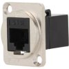 Łącznik FT RJ45 8p8c Kat 5e gniazdo z obu stron CP30220M