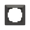 Ramka pojedyncza ZONI czarny matowy 3901T-A00010 237 2CHT010010A6237