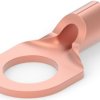 Uninsulated ring cable lug, 1.65-4.17 mm², AWG 14 to 12, 6.73 mm, M6, metal, 34487