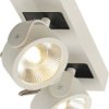 Lampa sufitowa LED SLV 1000130 31 W 2000 lm czerwonego wina, czarny