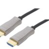 Kabel HDCP 1.4,HDCP 2.2 HDMI 2.0 optyczny 10m AK-330125-100-S