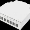 DN-96891 Din Rail Splice Box for 8 LC/DX couplers