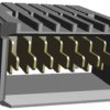 Złącze typu Backplane Z-PACK HM Series 2mm Pitch 7-pinowe, Wciskane Terminal, 16A Przewlekany TE Connectivity