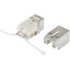 Renkforce RF-4848597 RJ45 module Keystone CAT 6A KS10