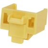Locking insert, yellow, snap-in mounting, for RJ45 socket, PSL-DCJB-YL, package with 10 pieces
