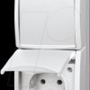 20-02 EWN-54 Earthed contact outlet, 2-way