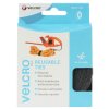 VELCRO® Brand VEL-EC60254 Reusable Ties 30mm x 5m Black 1 Roll