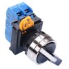 YW4S-3E20N1 22mm Metal Bezel 3 Position Maintained Selector Switch 2NO IP65 IDEC